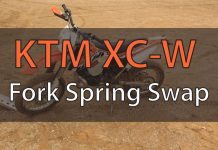 Video: KTM 300 XC-W Fork Spring Swap