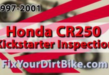 Video: 1997-2001 Honda CR250 Kickstarter Inspection