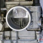 Carburetor throttle valve half