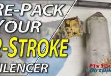 How To Change The Silencer Pack On Your 2-Stroke Dirt Bike
