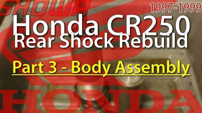 1997 - 1999 Honda Cr250 Rear Shock Rebuild Part 3