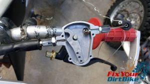 Step 3 - Connect Clutch Cable to Middle of Pivot Arm