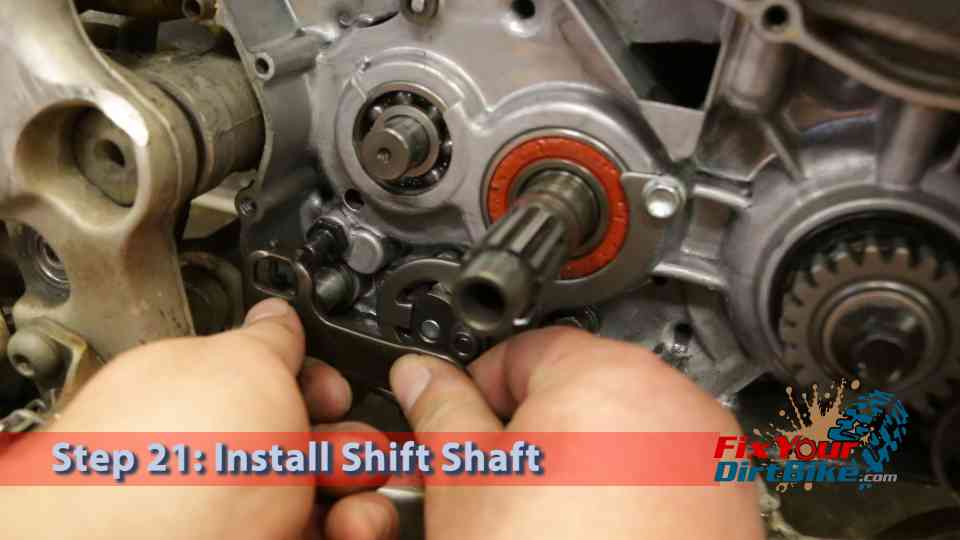 Install Shift Shaft