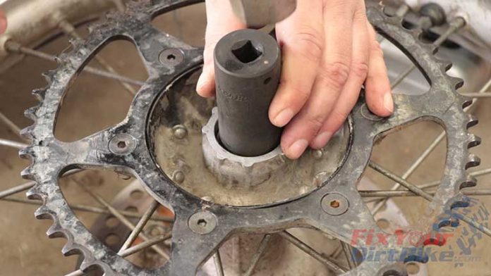 How To Change The Rear Wheel Bearings On Your Dirt Bike | FYDB