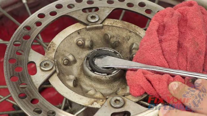 How To Change The Rear Wheel Bearings On Your Dirt Bike | FYDB