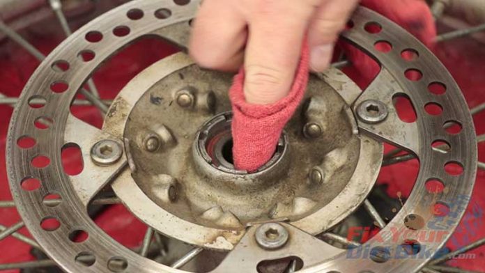 How To Change The Rear Wheel Bearings On Your Dirt Bike | FYDB