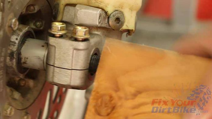 How To Remove & Install The Front Wheel On Your Dirt Bike | FYDB