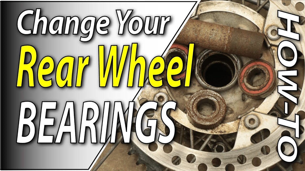 How To Change The Rear Wheel Bearings On Your Dirt Bike | FYDB