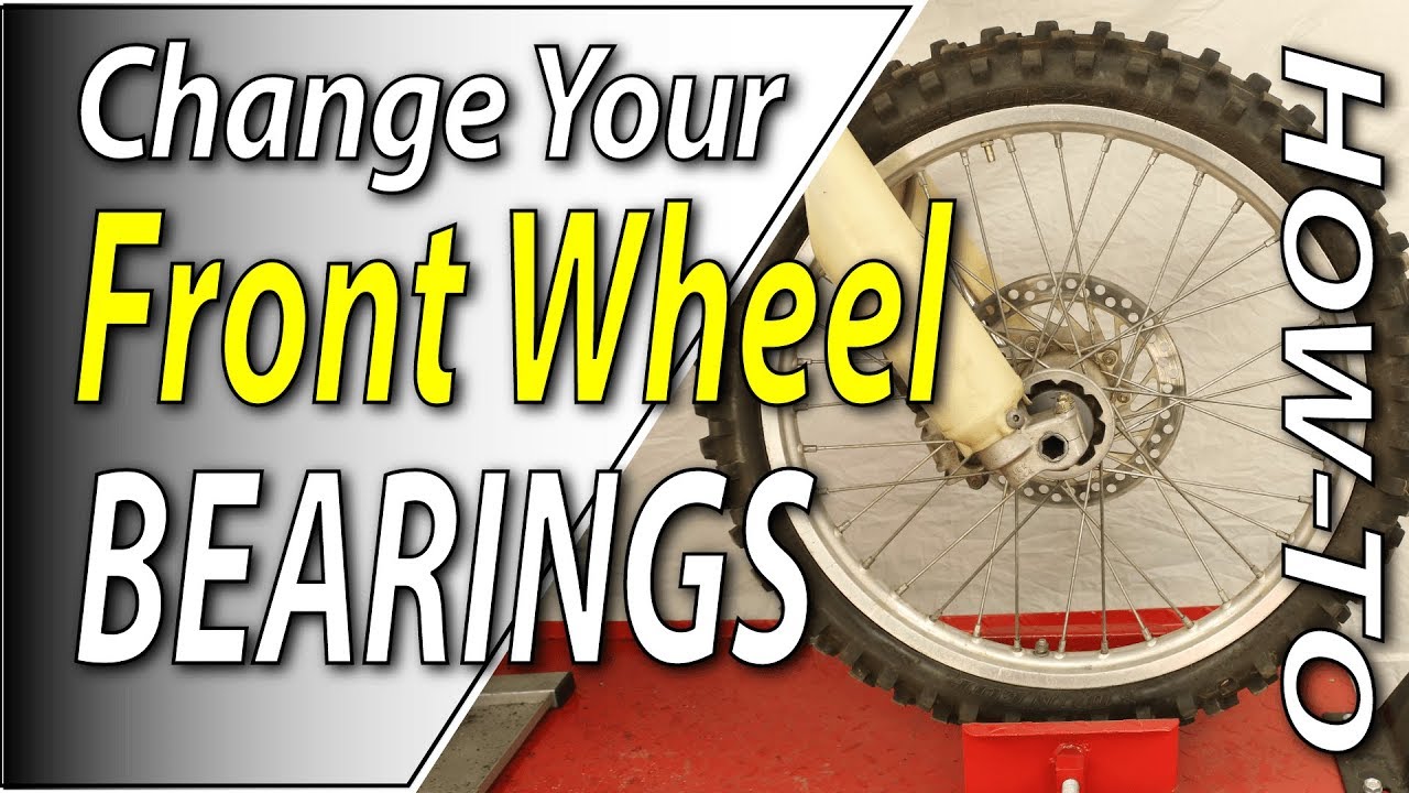 Video: How To Change The Front Wheel Bearings On Your Dirt Bike
