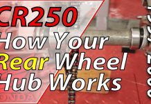 Video: 1997 -2001 Honda CR250 – How REAR Wheel Hub Works
