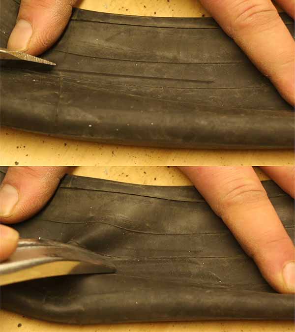 Scraping Screwdriver VS Tire Iron Across Tube