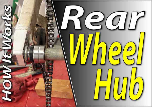 How The Rear Wheel Hub Works On Your Dirt Bike