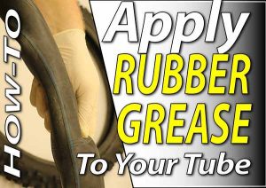 How To Apply Rubber Grease To The Innertube On Your Dirt Bike