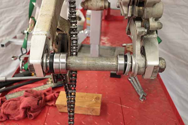 Hub Assembly In Swingarm