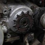 Install Front Sprocket Flat Side Out