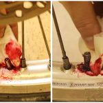 Step 35 – Apply Rubber Grease To Valve Stem And Rim Lock
