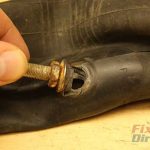 This Is What A Ripped Valve Stem Looks Like