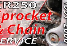 Video: 1997 – 2001 Honda CR250 – Sprocket & Drive Chain Service
