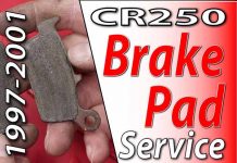 1997-2001 Honda CR250 – Brake Pad Service 1997 - 2001 Honda CR250 - Brake Pad Service