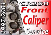 1997-2001 Honda CR250 – Front Caliper Service 1997 - 2001 Honda CR250 - Front Brake Caliper Service