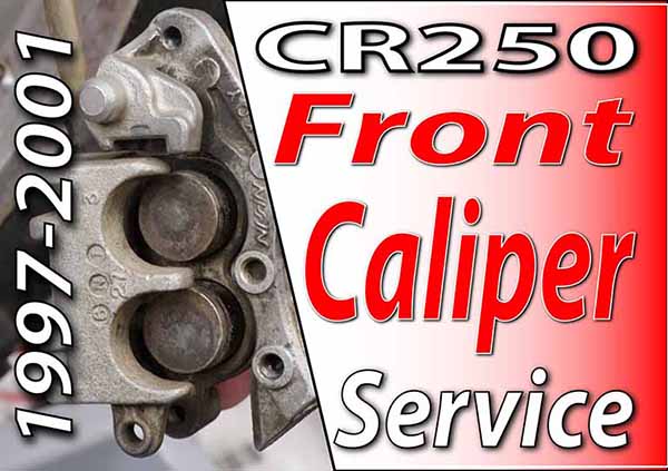 New 27mm CR 250 R 2000-07 Front Right Brake Caliper Piston Seals