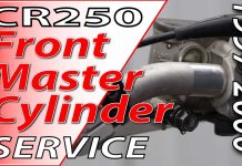 Video: 1997-2001 Honda CR250 – Front Master Cylinder Service