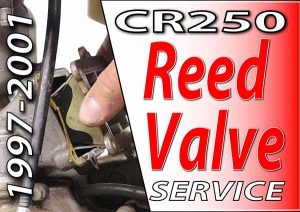 1997 - 2001 Honda CR250 - Reed Valve Service
