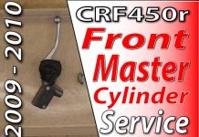 2009-2010 Honda CRF450R – Front Master Cylinder Service 2009 - 2010 Honda CRF450r - Front Master Cylinder Service Featured