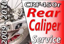 2009-2010 Honda CRF450R – Rear Caliper Service 2009 - 2010 Honda CRF450r - Rear Caliper Featured