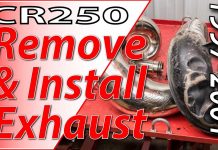 Video: 1997-2001 Honda CR250 – Remove & Install External Exhaust System