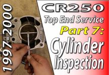 1997-2001 Honda CR250 – Top End Service – Part 7: Cylinder Inspection 1997 - 2001 Honda CR250 - Top End Service - Part 7 - Cylinder Inspection