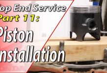 Video: 1997-2001 Honda CR250 – Top End Service – Part 11: Piston Installation