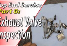 Video: 1997-2001 Honda CR250 – Top End Service – Part 8: Exhaust Valve Inspection