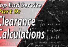 Video: 1997-2001 Honda CR250 – Top End Service – Part 9: Clearance Calculations