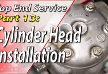Video: 1997-2001 Honda CR250 – Top End Service – Part 13: Cylinder Head Installation