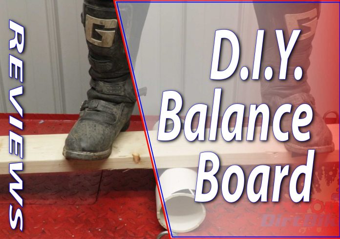 Improve Your Dirt Bike Riding With A DIY Balance Board - Featured