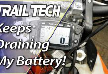Video: Trail Tech Keeps Draining My Battery! – How To Fix That