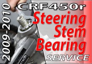2009-2010 Honda CRF450r - Front Suspension And Steering - Steering Stem Bearing Service - Featured