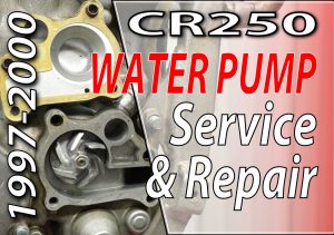 1997 - 2001 Honda CR250 - Cooling System - Water Pump Service And Repair - Featured