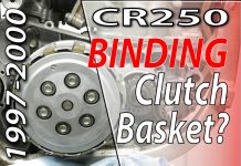 1997-2001 Honda CR250 – How To Fix A Binding Clutch Basket 1997-2001 Honda CR250 - How To Fix A Binding Clutch Basket - Featured