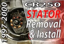 1997-2001 Honda CR250 – Remove & Install Stator 1997 - 2001 Honda CR250 - Ignition - Stator Removal And Install - Featured