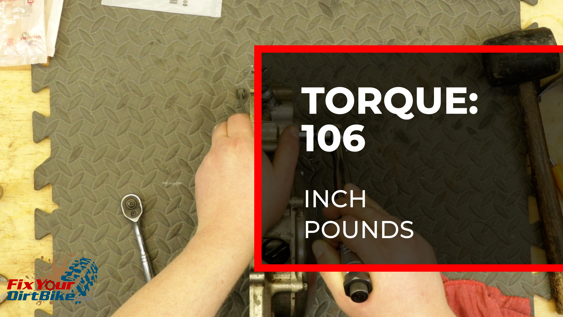 24 - Torque The Impeller To 106 Inch Pounds