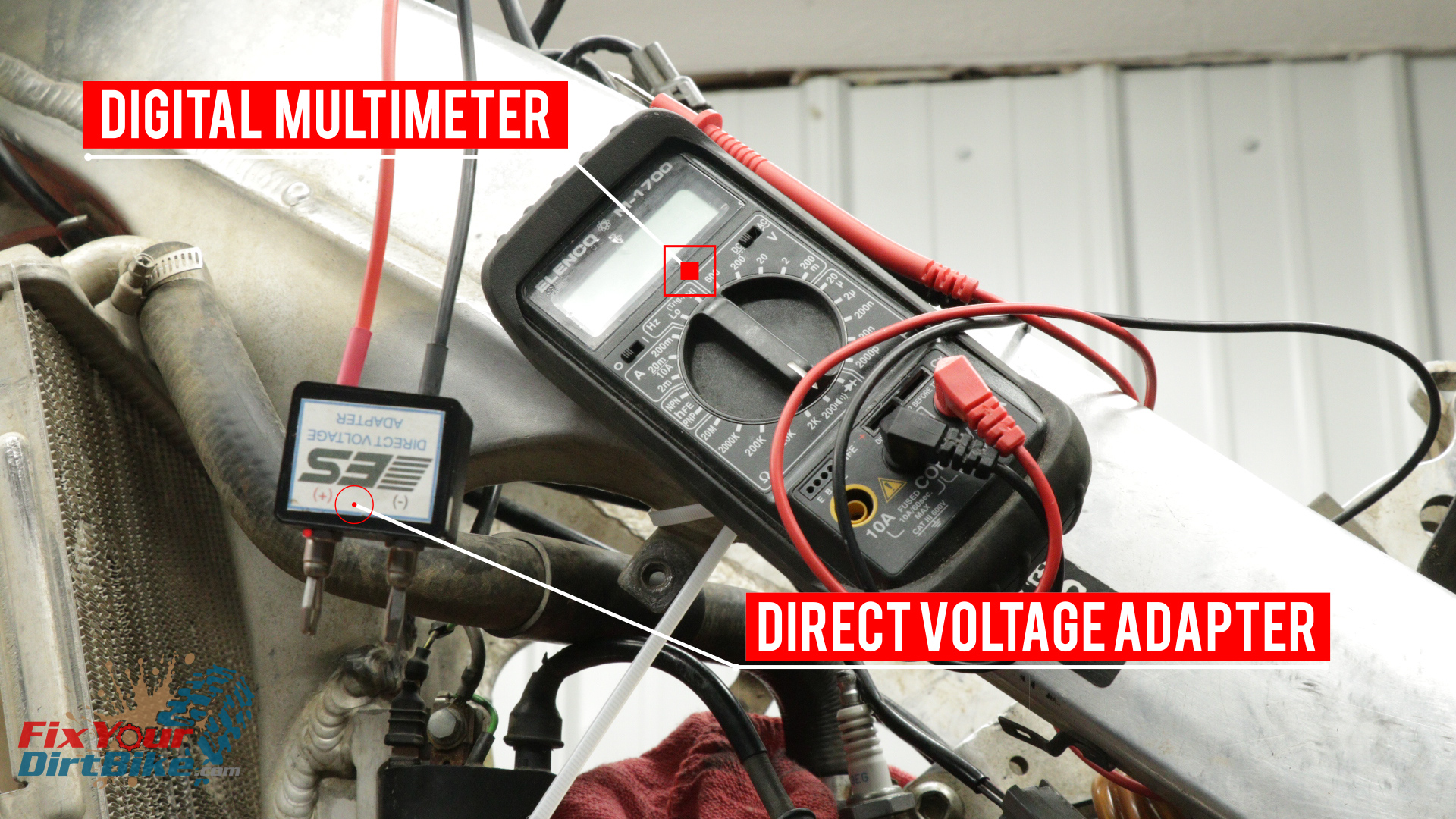 You Will Need A Multimeter And Direct Voltage Adapter