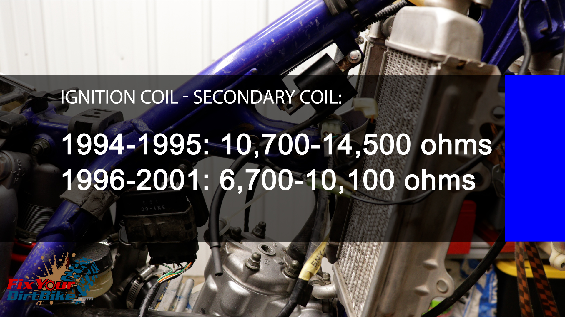 15 - Ignition Coil Secondary Coil Specifications