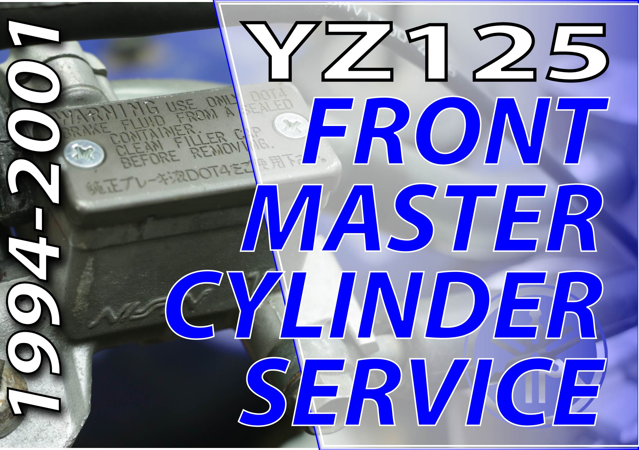 All Balls Front Master Cylinder Rebuild Kit TTR125 YZ 125 250 LT250R LT500R APU