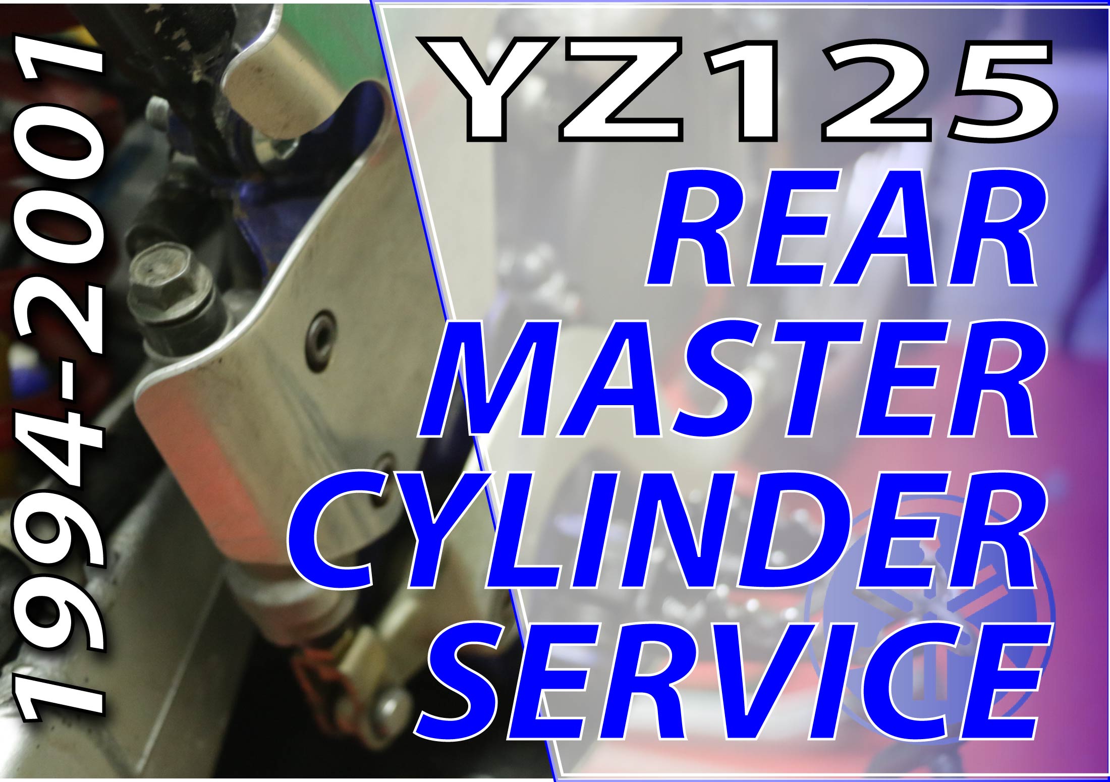 Yamaha YZ 125 Y   2009 0125 CC Rear Master Cylinder Kit 