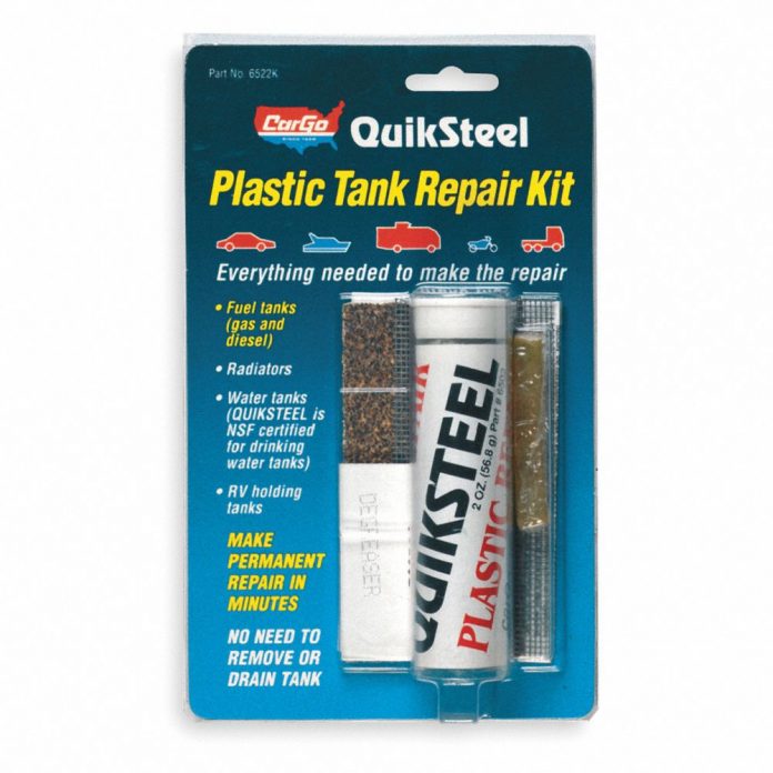 How To Fix A Crack In Your Plastic Gas Tank With Quiksteel FYDB