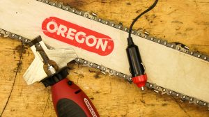 Oregon 575214 Sure Sharp 12V Handheld Chainsaw Chain Sharpener Grinder - Thumb