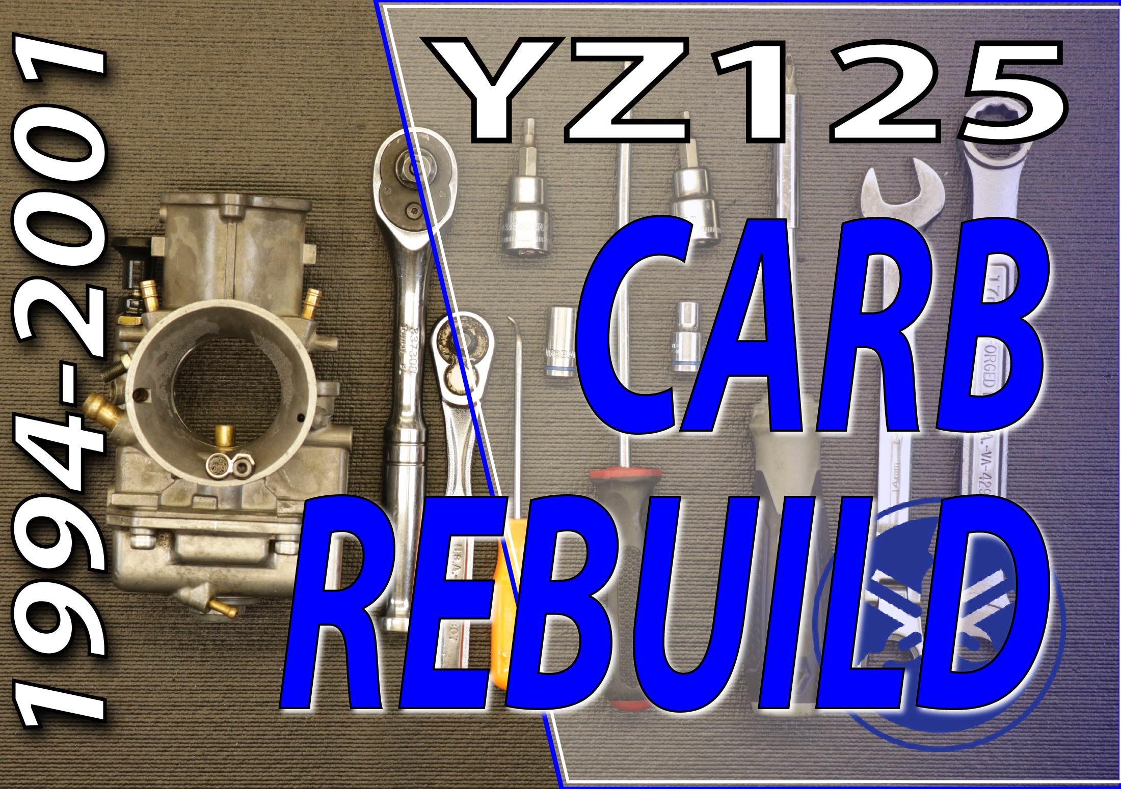 New YZ 125 2001 01 CARBURETOR REPAIR KIT CARB Rebuild Jet YZ125 
