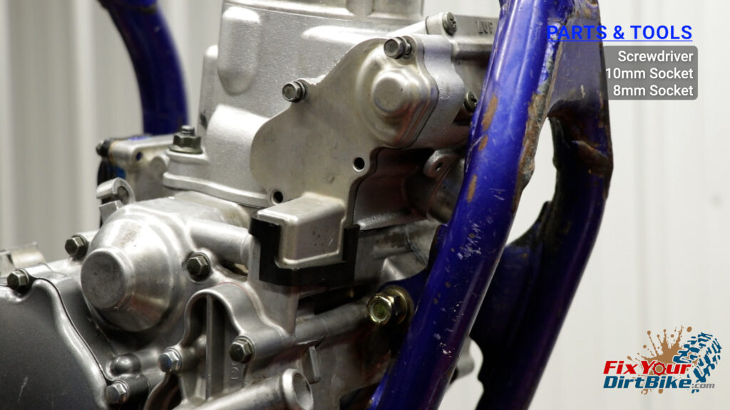 13 - Install a new gasket, and install the linkage cover